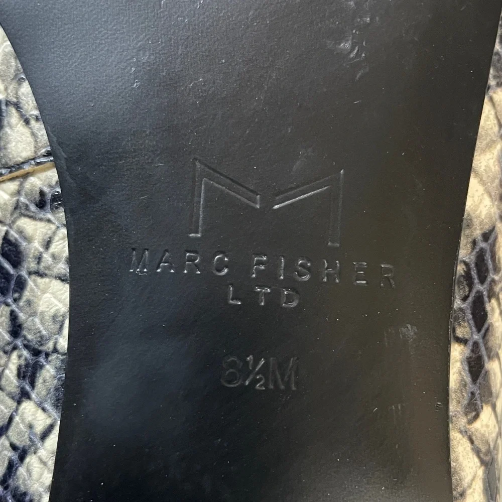 👠 Marc Fisher shoes - Snakeskin Flats - Picture 10 of 13